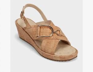NEW VANELI women's cadesh sandals in natural cork